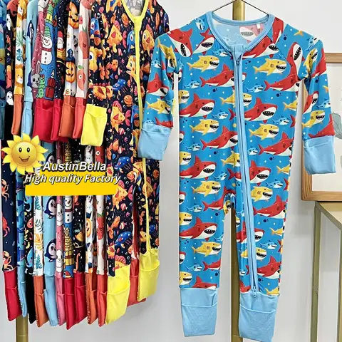 Verified Source Custom Print Bamboo Pajama Manufacturer OEM Factory
