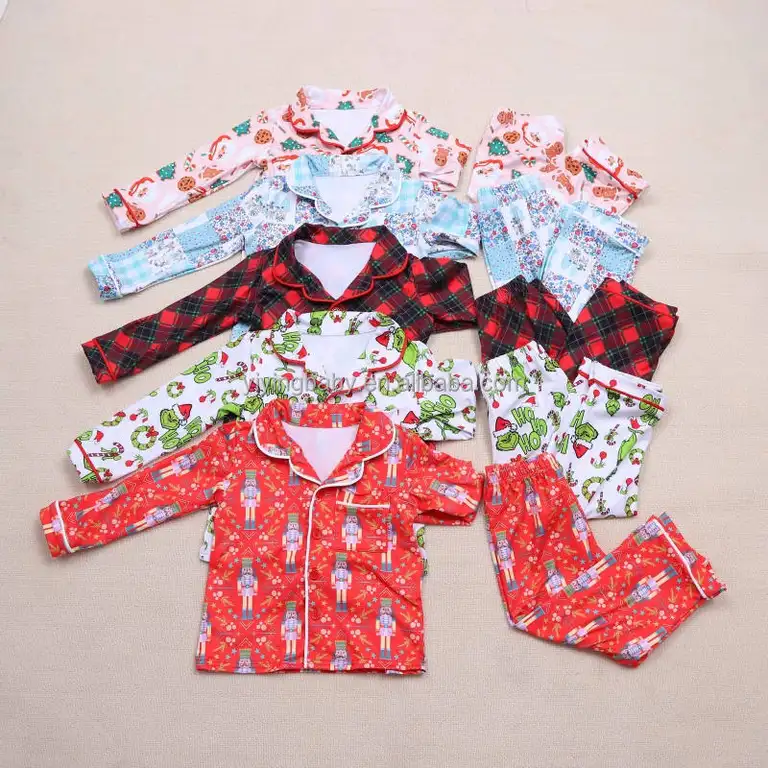 OEM Source Fashion Design Loose Women Pajamas Set Oem Accepted Factory Price Hot Selling ParentKid Clothing Beautiful Pajama Set Leading