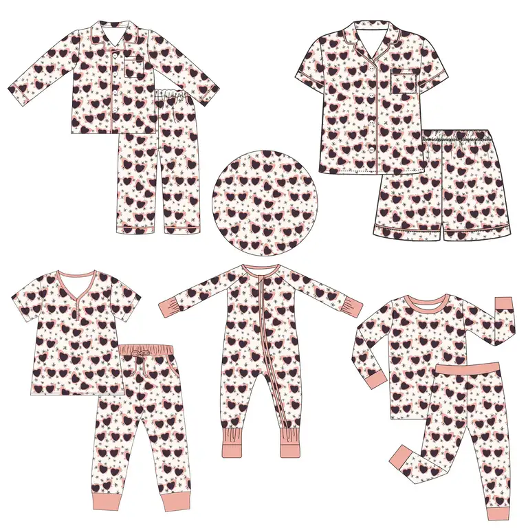 Verified China Leading Source Bamboo Pajamas Baby Custom