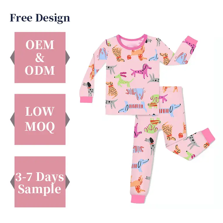 China Wholesale Source Top Bamboo Pajamas 2 Year Old