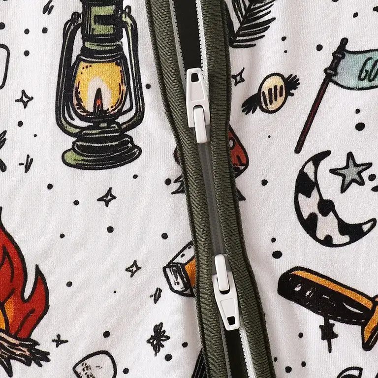 Leading Top Western Bamboo Patchwork Zippys Rtsbaby Pajamas Wholesale