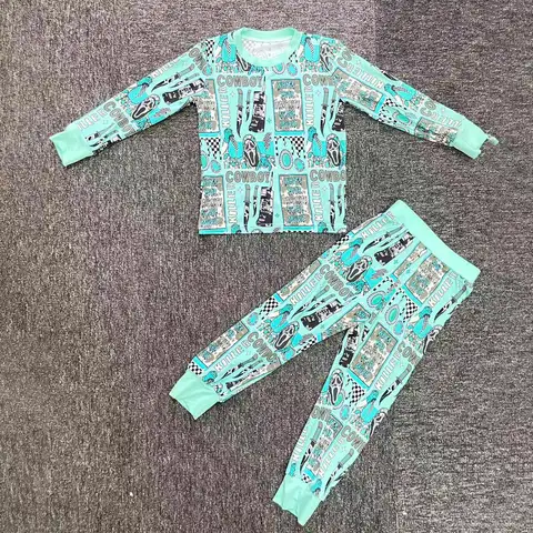China Long Sleeves Baby Toddler Kids Zipper Pajamas Supplier Verified