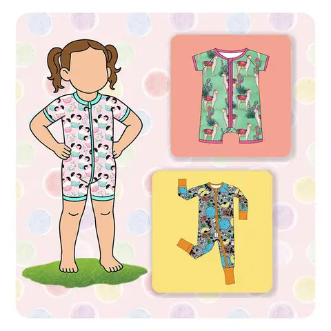 Source China Top Direct Supplier Kids Bamboo Western Pajamas