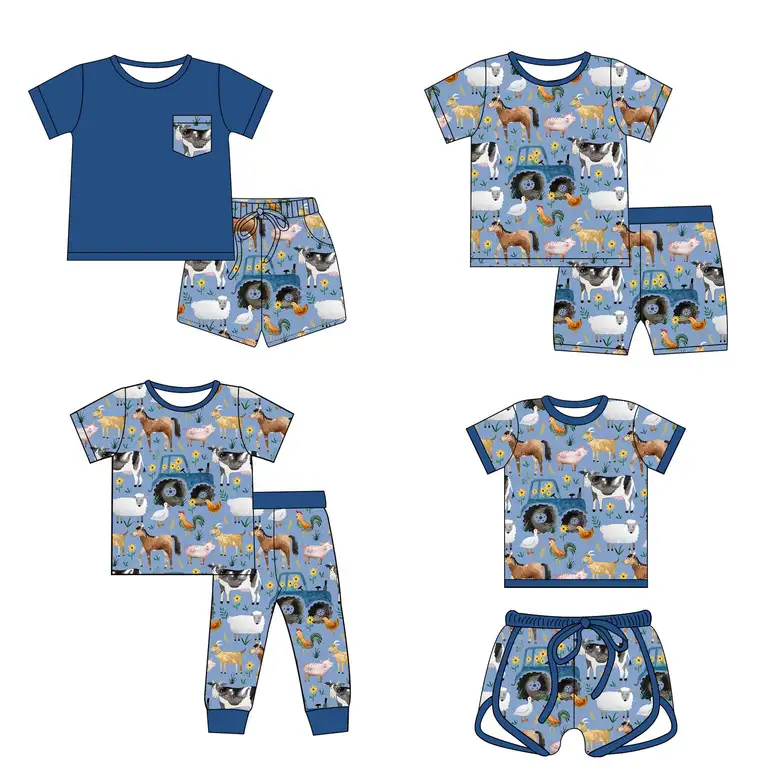 China Source Wholesale Bamboo Kids PaAmas