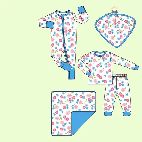 Source Verified Direct Bamboo Spandex Baby Sleep Suit OEM