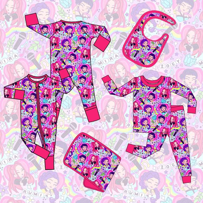 cartoon-bamboo-pajamas pooh 2