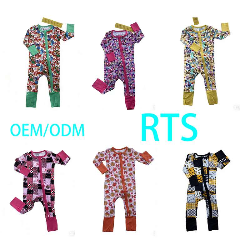 summer Bamboo Baby Sleepsuit Hospital Newborn Gift Set Sensitive Skin Bamboo Romper 1