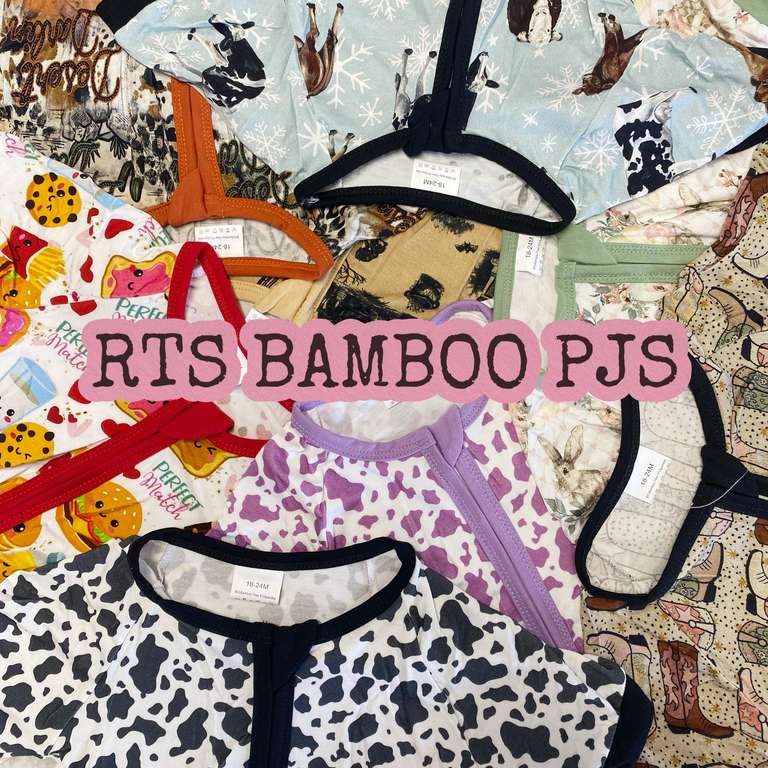 Bespoke Kids Bamboo Pajamas Mystery Box Oekotex 100 Oem