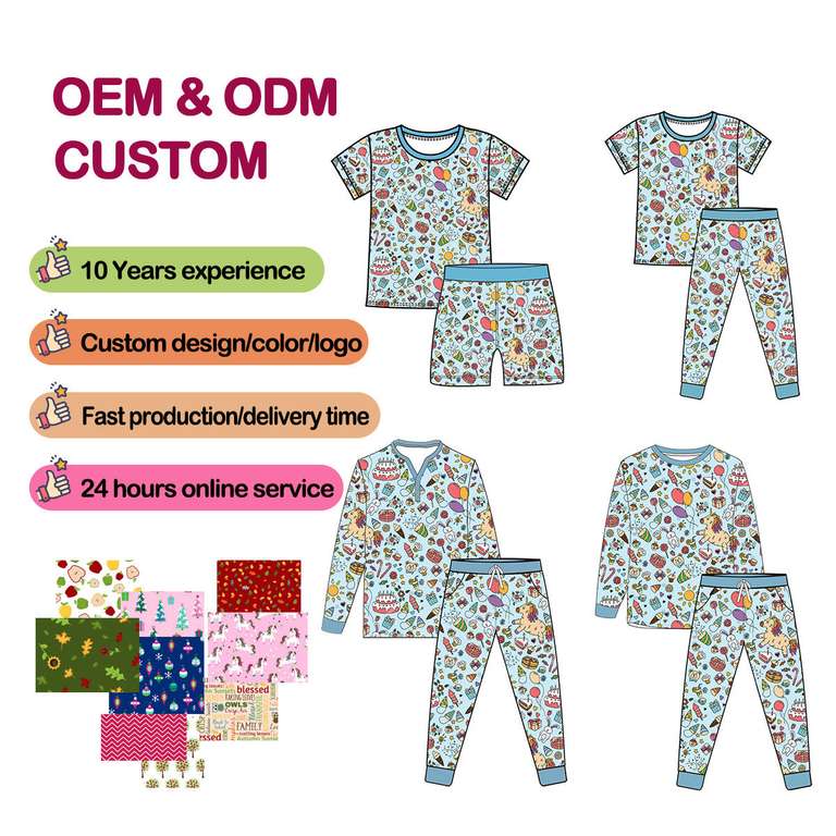 Bespoke Ready To Ship Toddler Bamboo Pajamas Odm Supplier