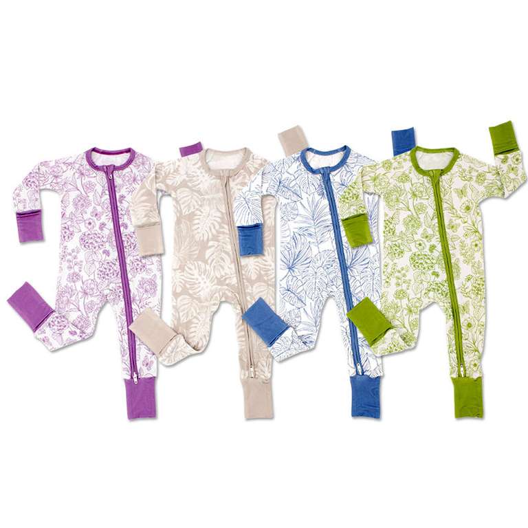 Cpc Certified Baby Bamboo Rompers Custom Supplier