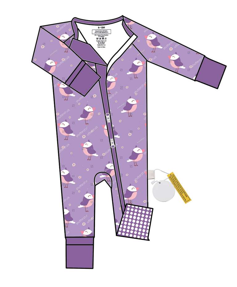 Gots Organic Pajamas Two Pieces Sl Wholesale For Girls Oekotex 100 Oem