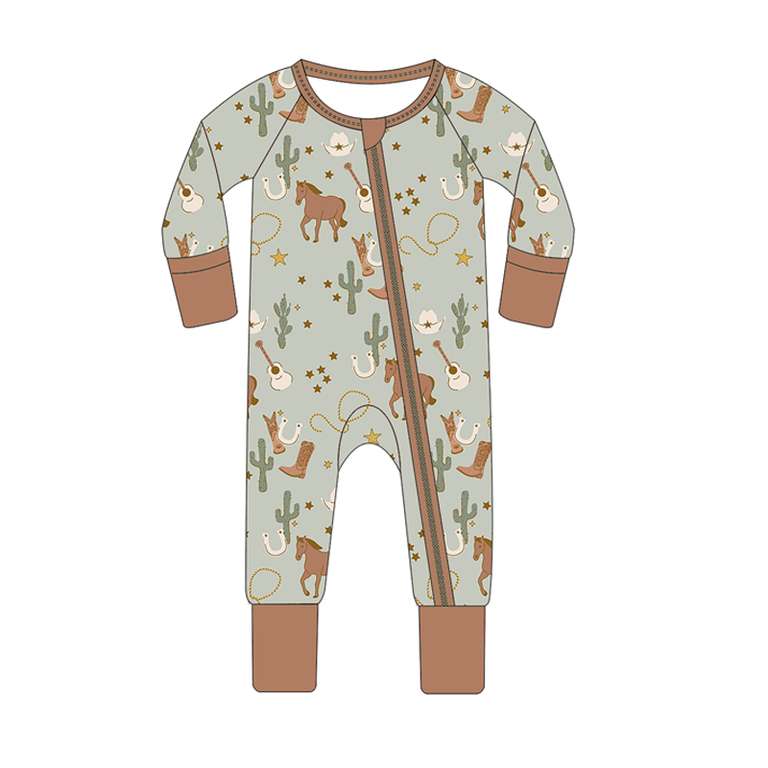 Astm F963 Bamboo Pajama Show Zippy Oem Wholesale
