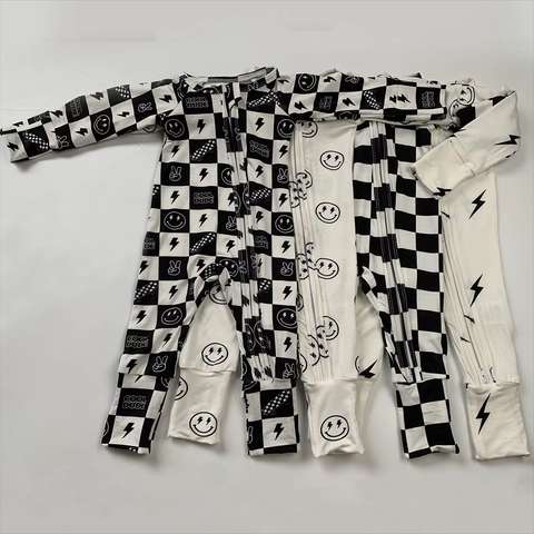 Astm F963 Kids White Pajama Set Bamboo Oekotex 100 Supplier