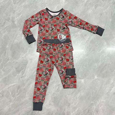 Custom Bamboo Christmas Pajamas Flannel Supplier