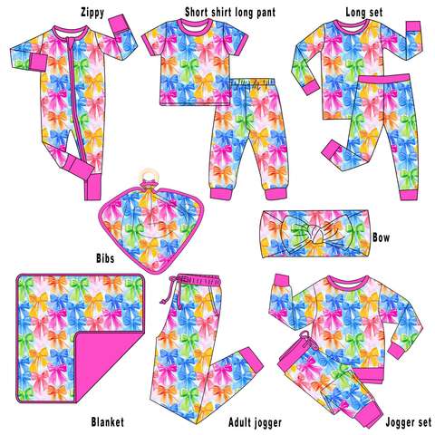 ODM Custom 95% Bamboo Viscose Boutique Newborn Baby Kid Clothes Romper Jumpsuit Toddles Sleeper Wear Bamboo Pajamas Cpc Baby Pajamas Supplier