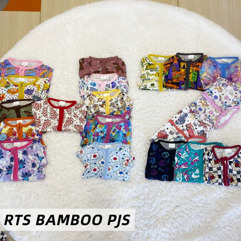 Private Label Kids Clothes Custom Bamboobamboo Pajamas Supplier