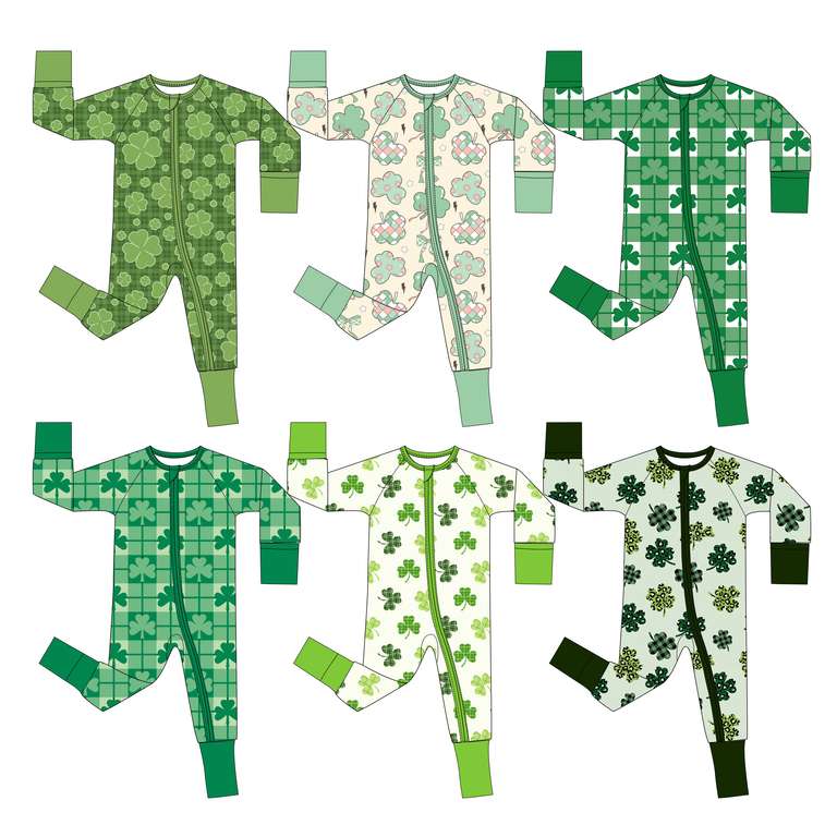 Tailor-made Rts Bamboo Pajamasbaby Romperbaby Rompers Supplier
