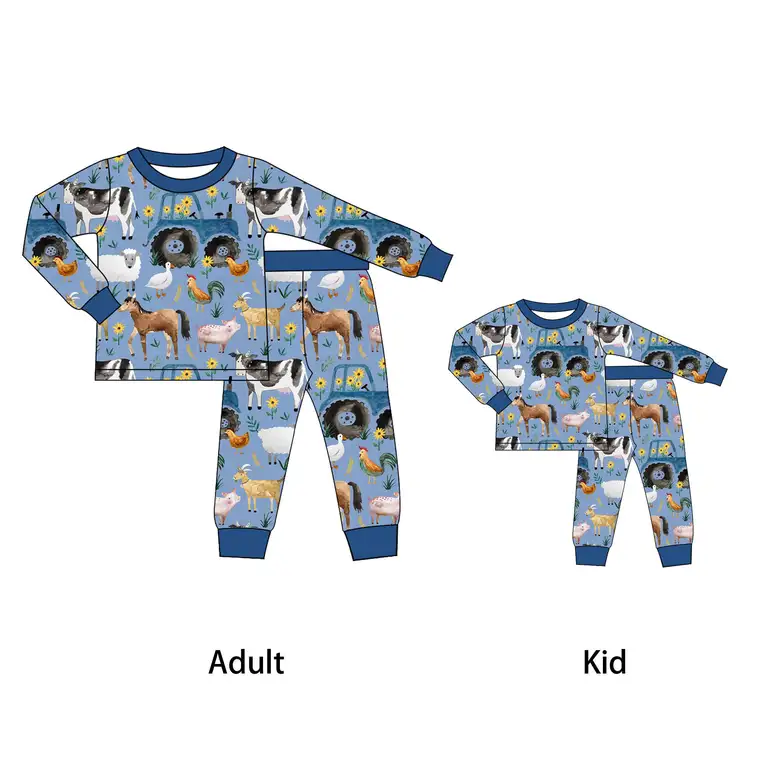 Source Leading Solid Print Toddler Set OEM Direct